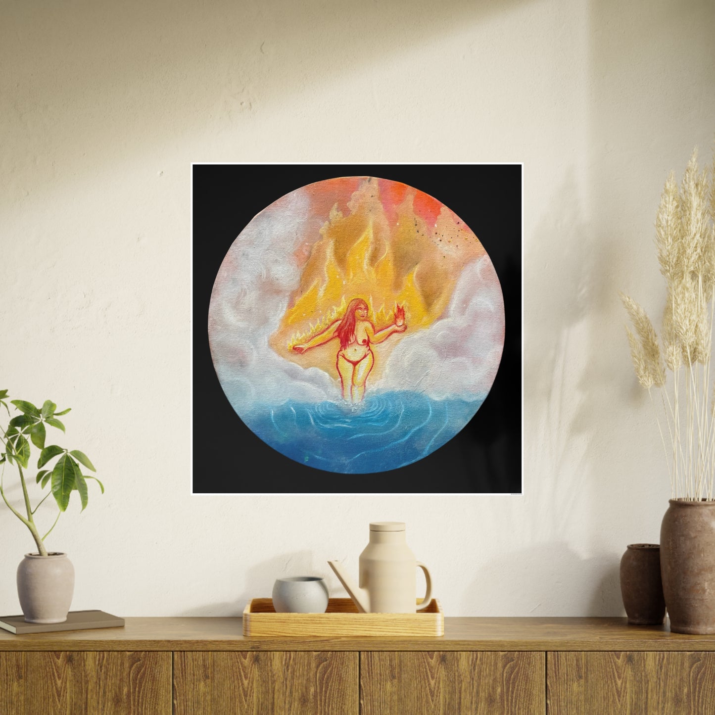 “Fire Goddess” Poster