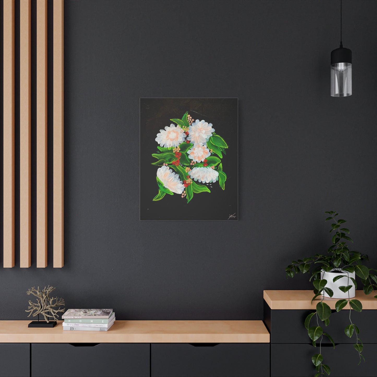 “Processions” Stretched Canvas Print