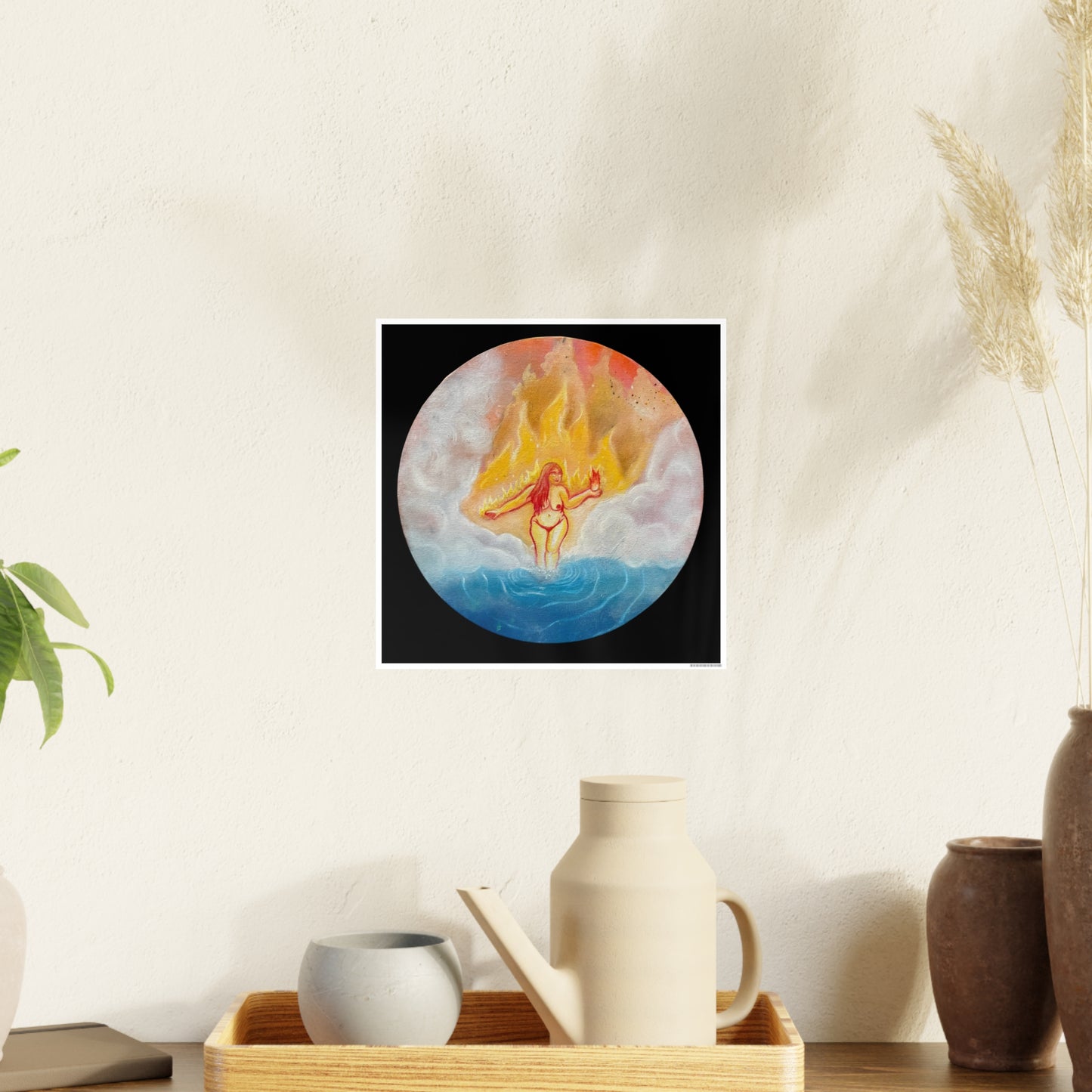 “Fire Goddess” Poster