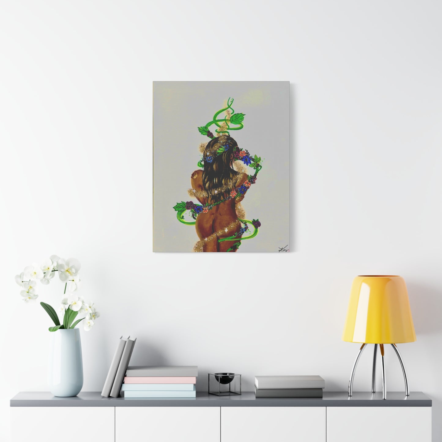 “Embrace” Stretched Canvas Print