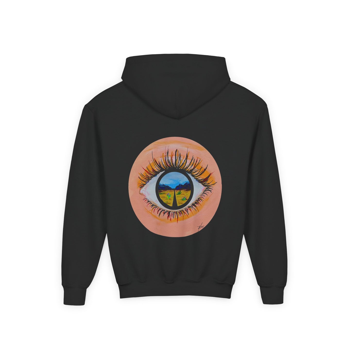 “Near or Far” Kids Hoodie
