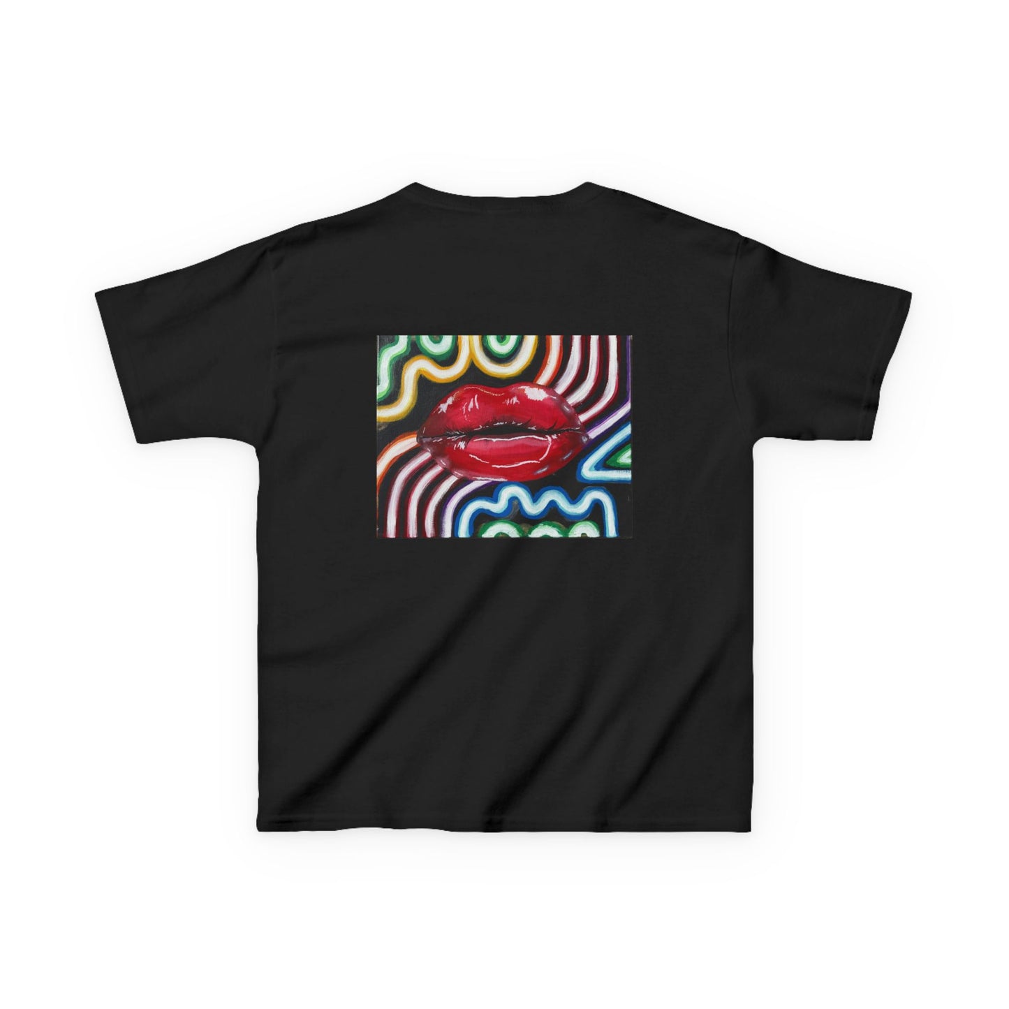 ‘Kiss Under the Neon” Kids T-Shirt