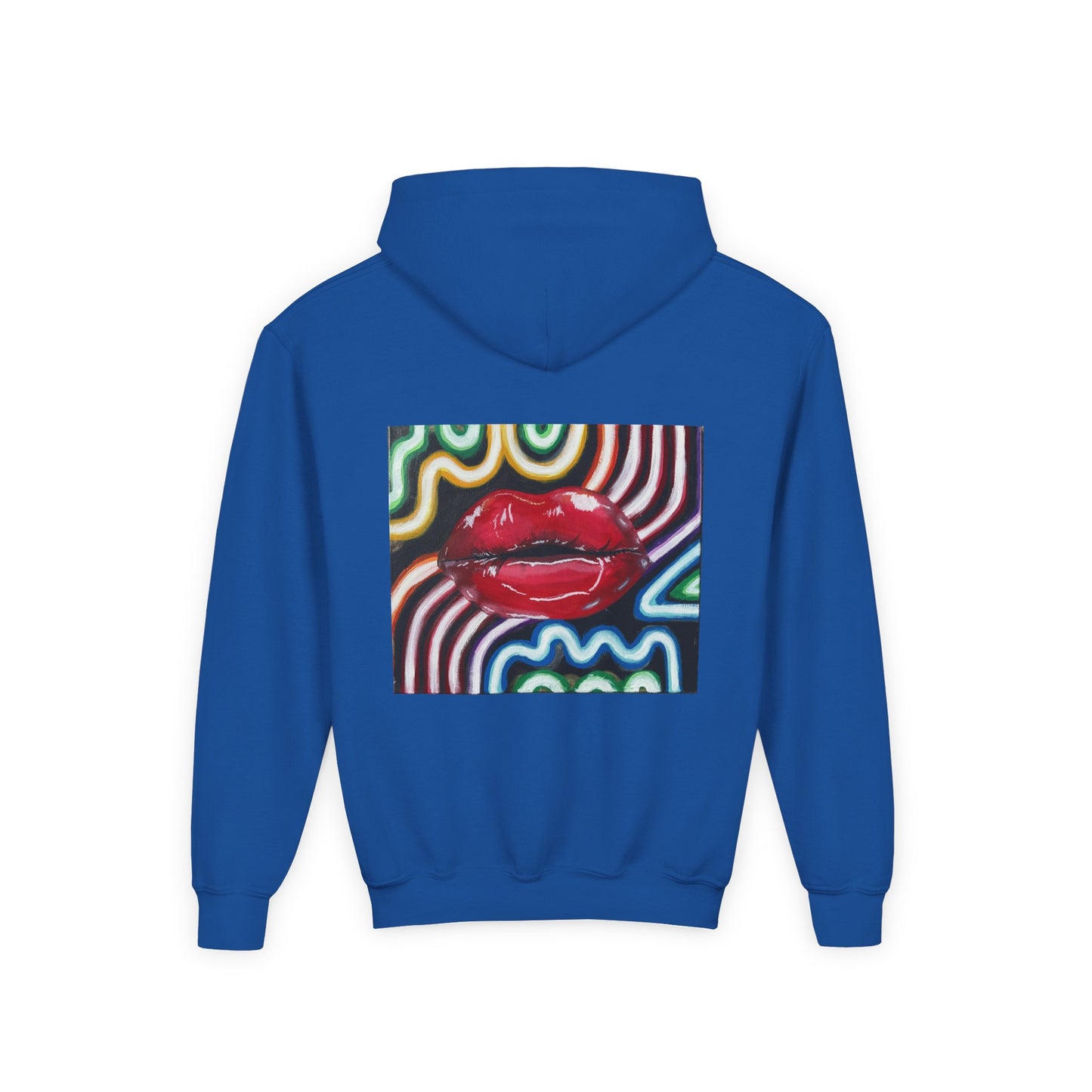 “Kiss Under the Neon” Kids Hoodie