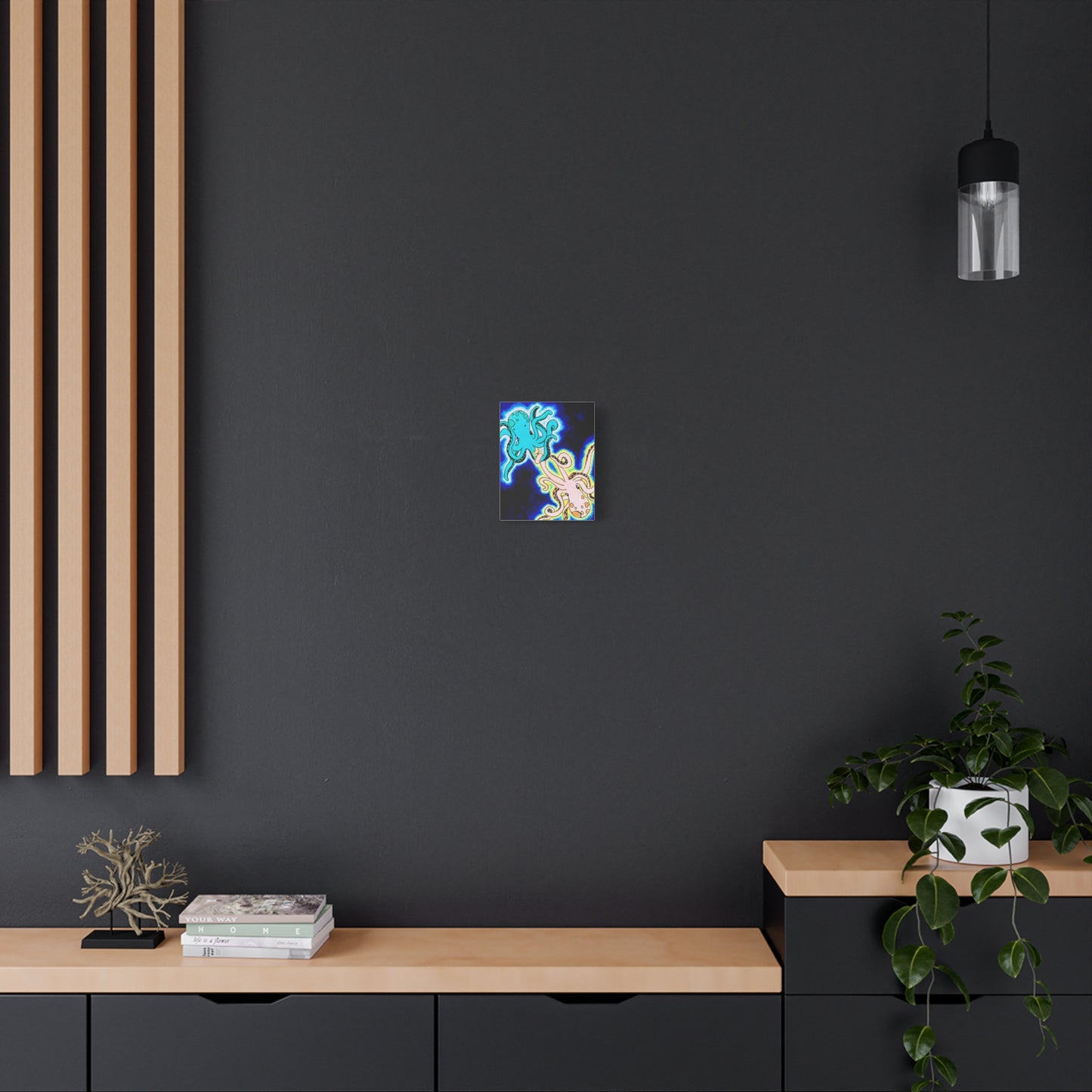 “In Deep” Stretched Canvas Print
