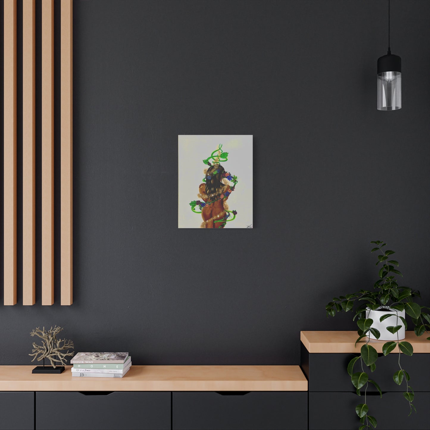 “Embrace” Stretched Canvas Print