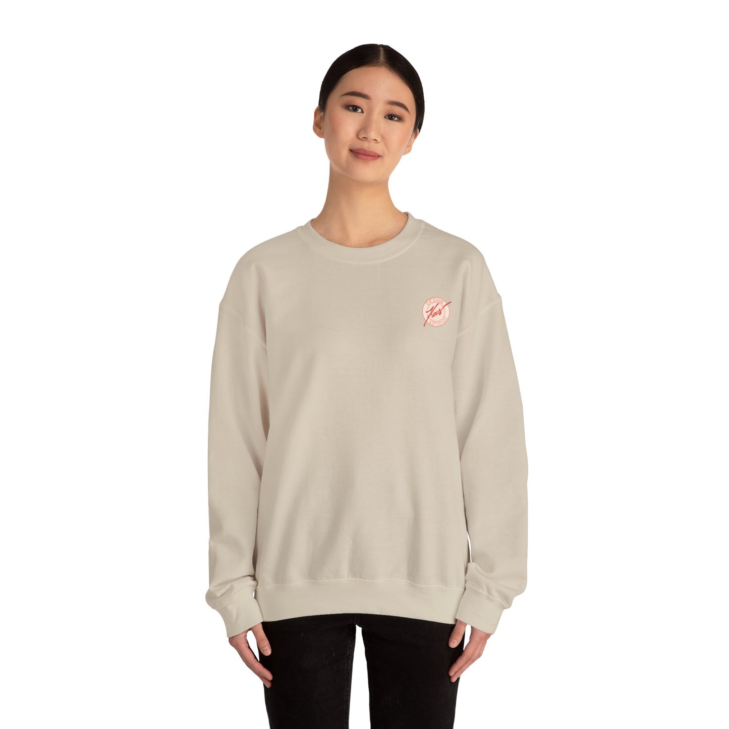 “Near or Far” Unisex Crewneck Sweatshirt