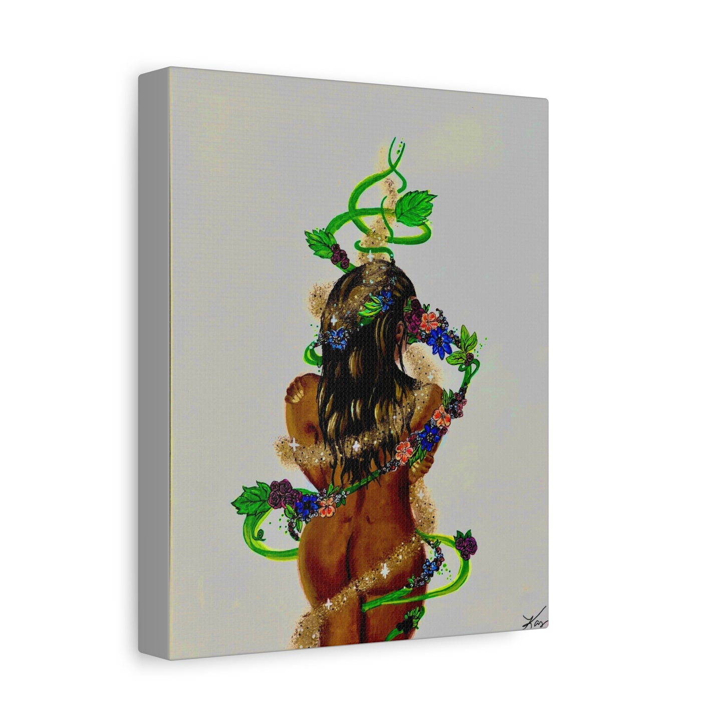 “Embrace” Stretched Canvas Print
