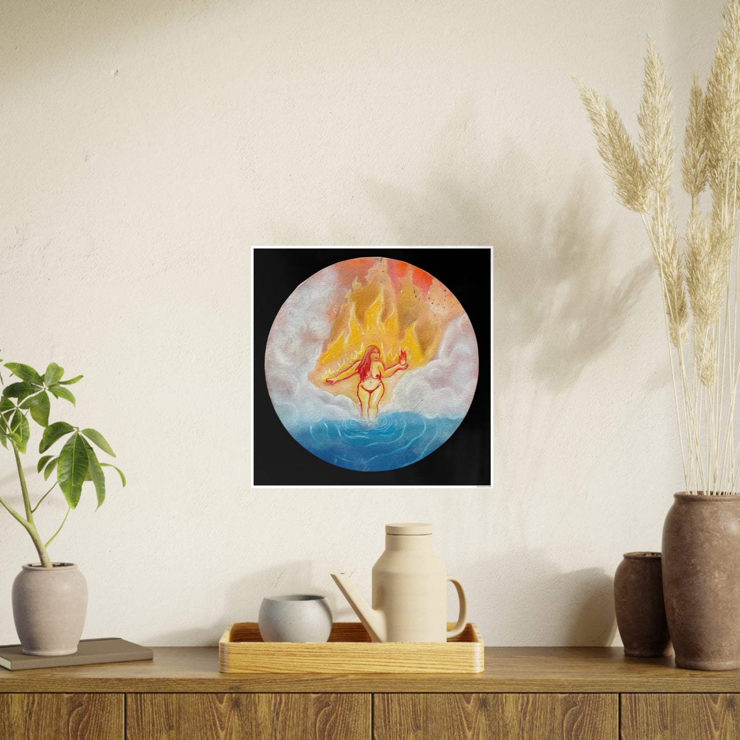 “Fire Goddess” Poster