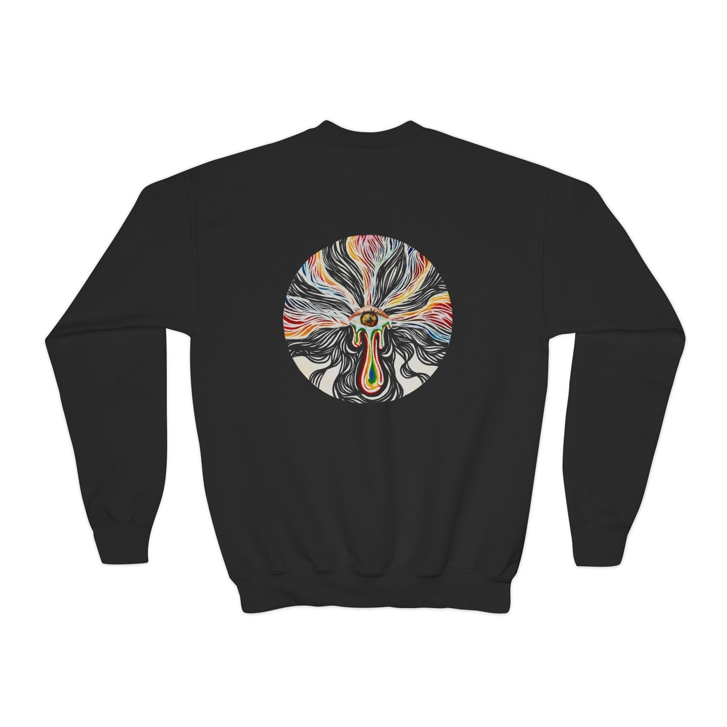 “Shades of Emotion” Kids Crewneck Sweater