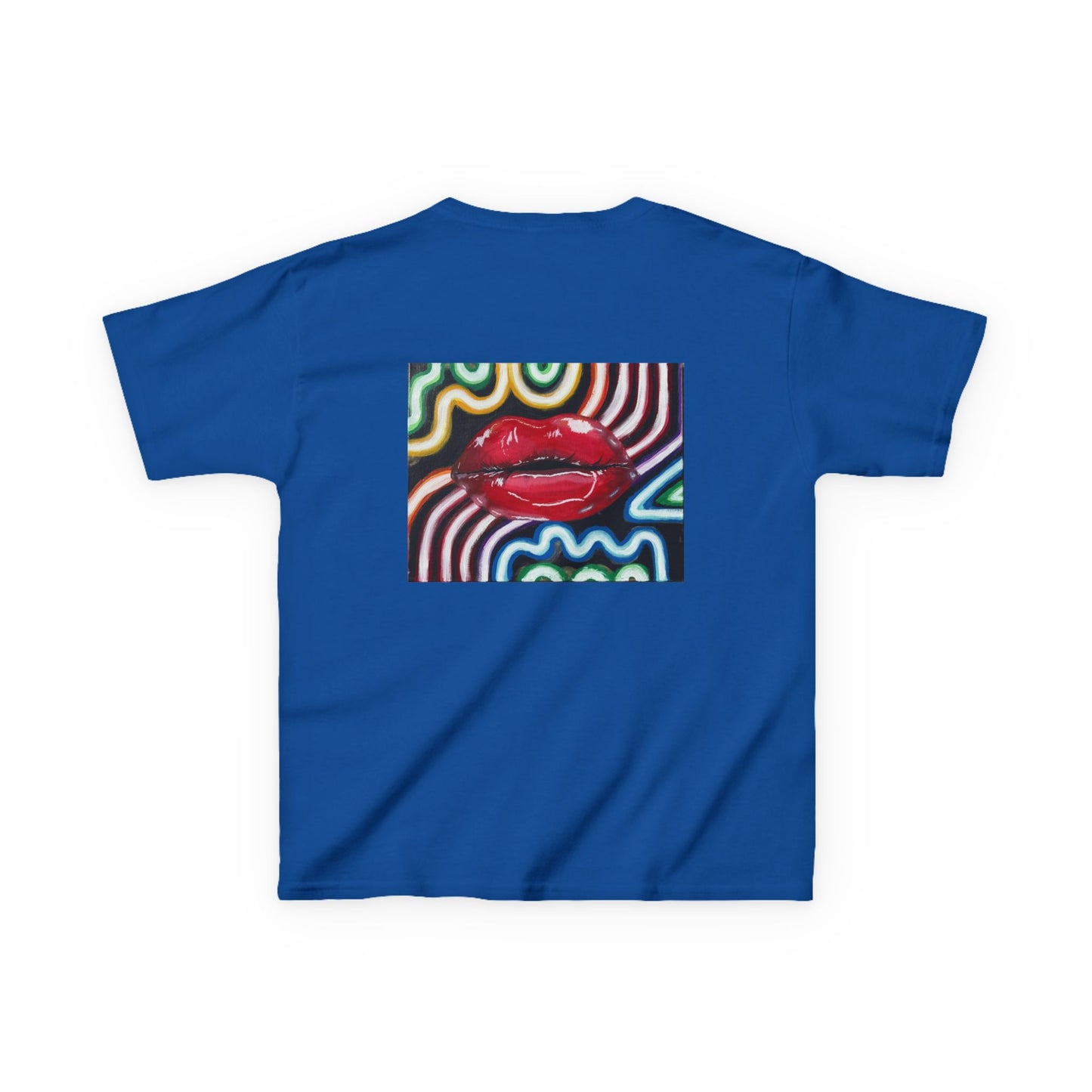 ‘Kiss Under the Neon” Kids T-Shirt