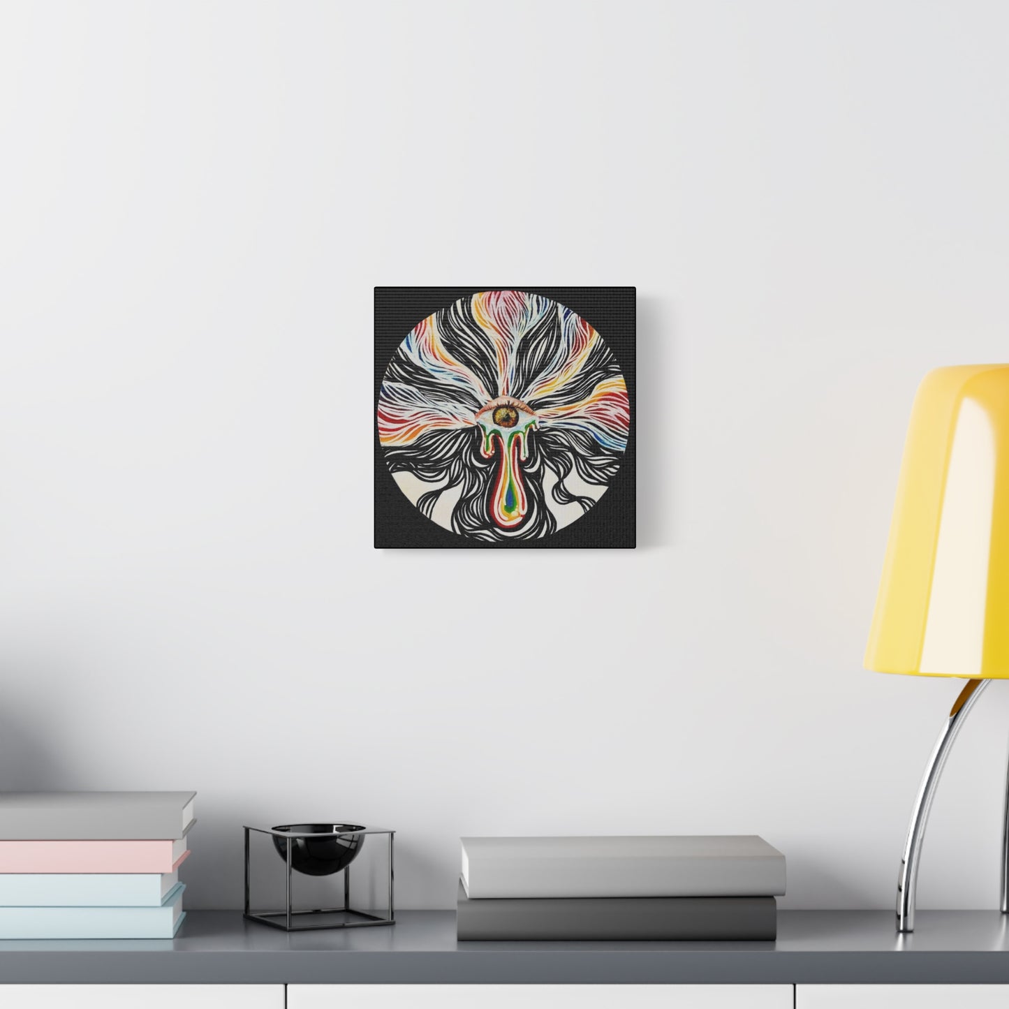 “Shades of Emotion” Stretched Canvas Print