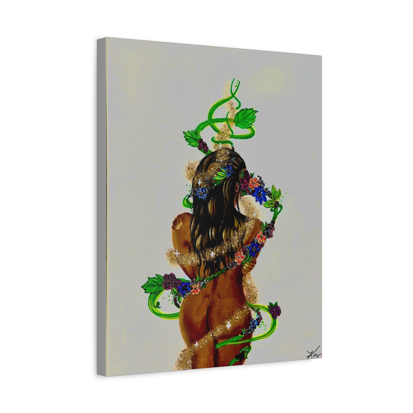 “Embrace” Stretched Canvas Print