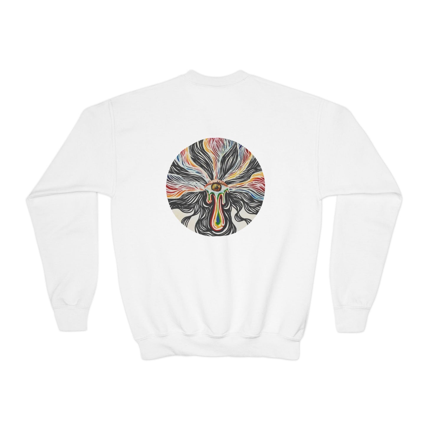 “Shades of Emotion” Kids Crewneck Sweater