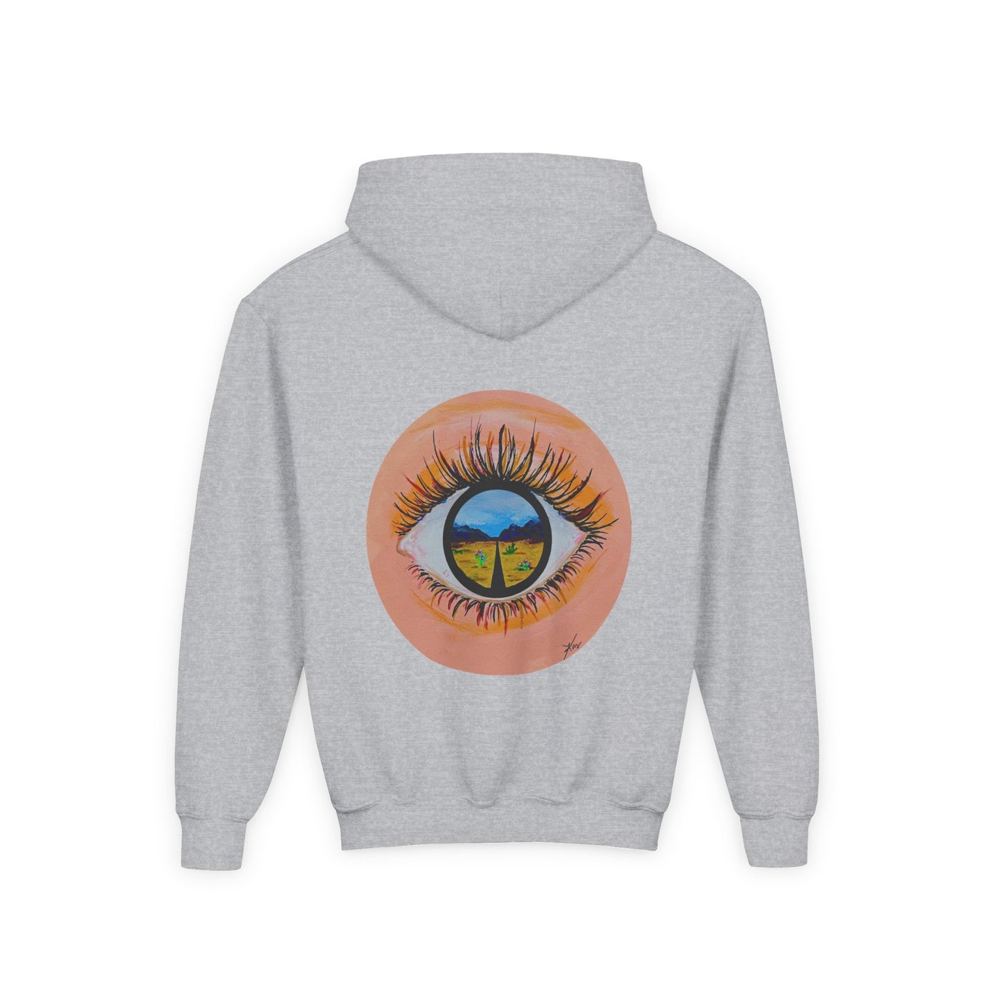 “Near or Far” Kids Hoodie