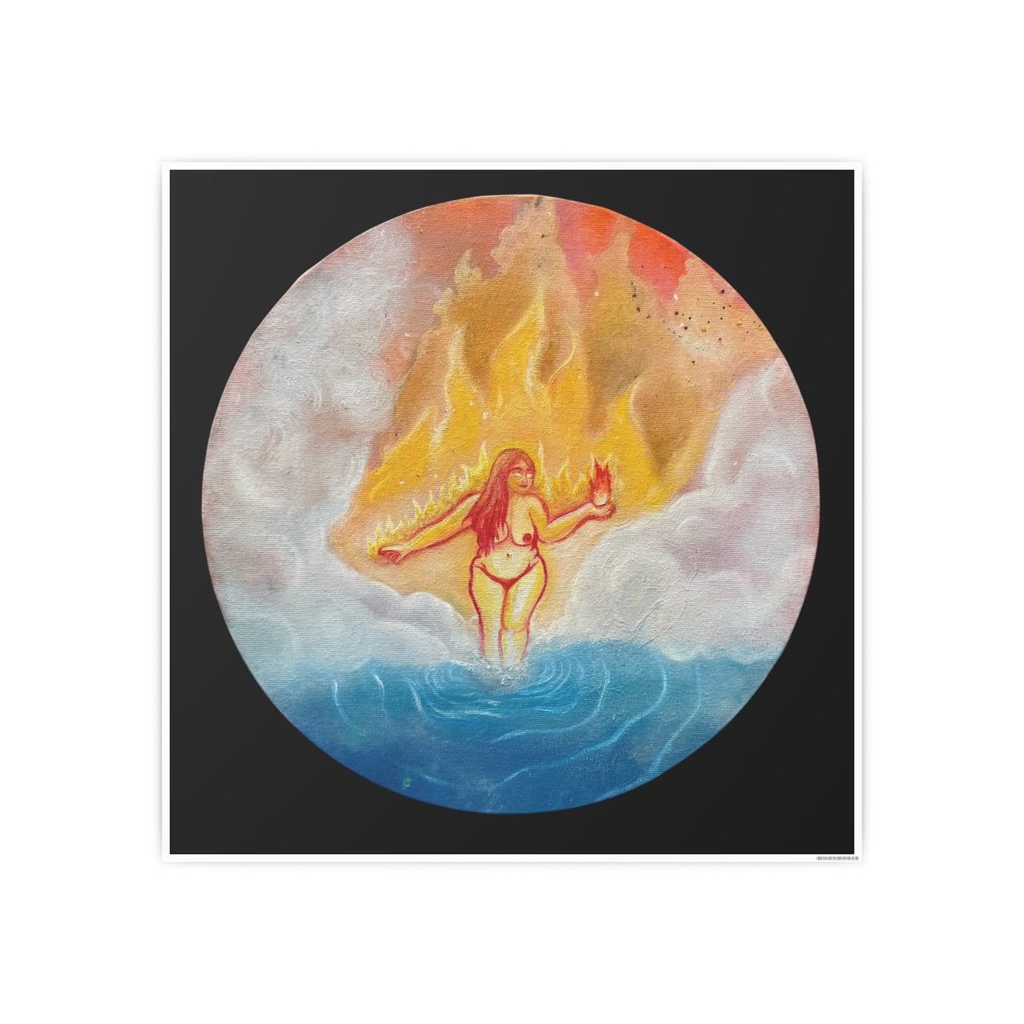 “Fire Goddess” Poster