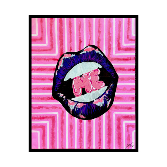 “Bite Me" Poster Print