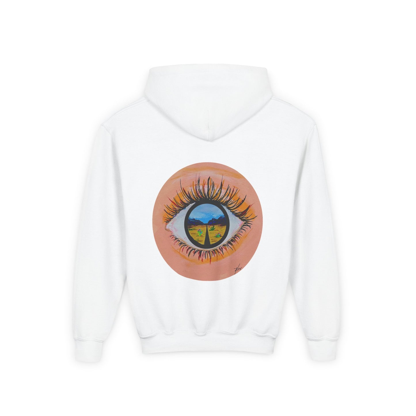 “Near or Far” Kids Hoodie