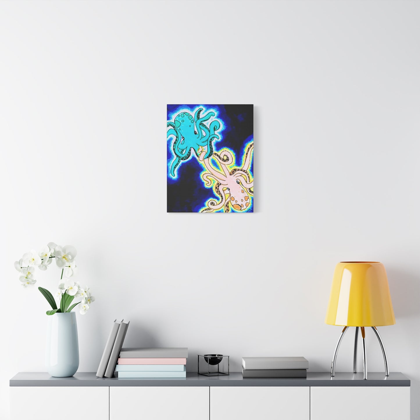 “In Deep” Stretched Canvas Print