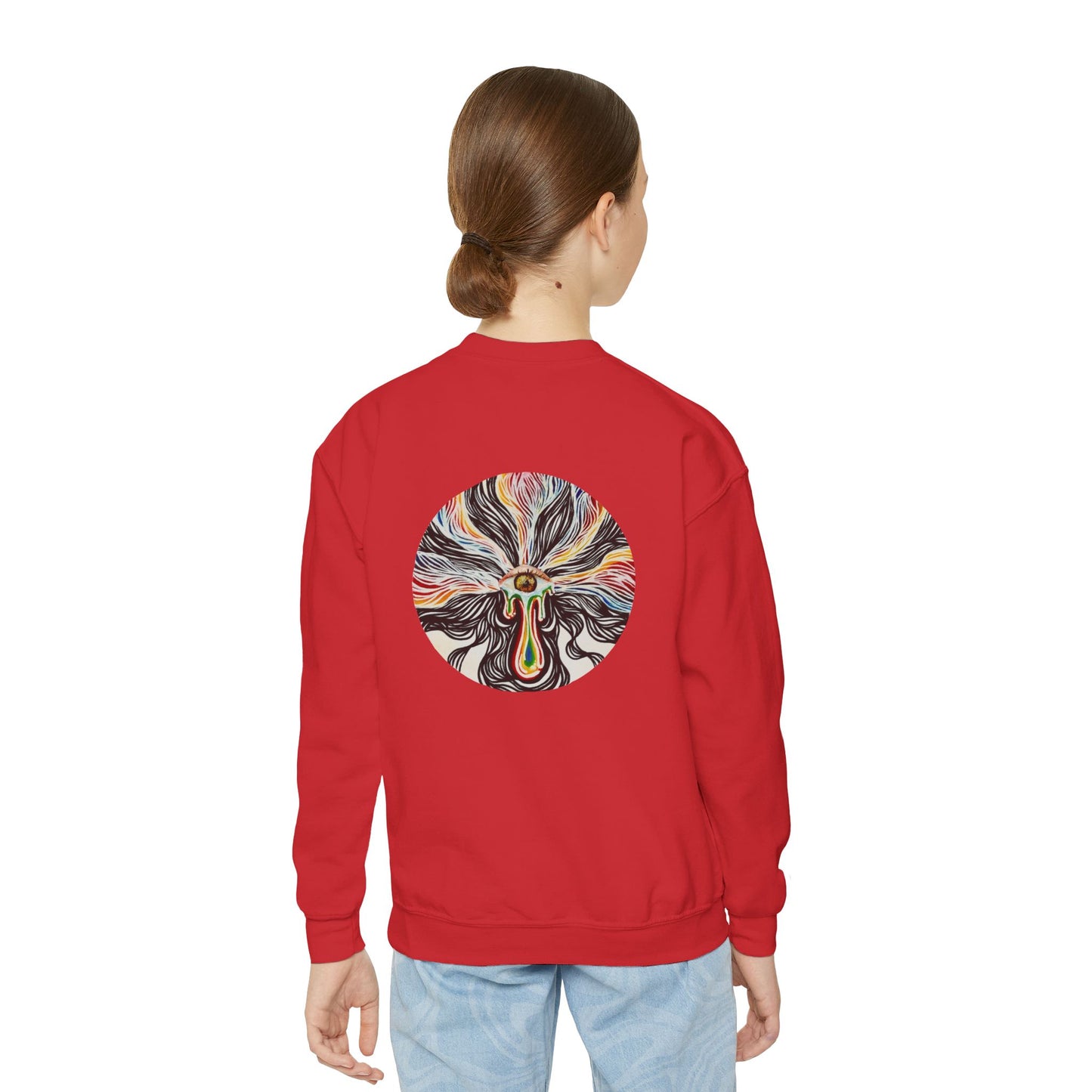 “Shades of Emotion” Kids Crewneck Sweater