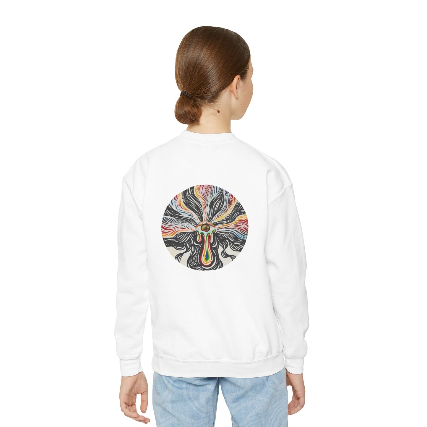 “Shades of Emotion” Kids Crewneck Sweater
