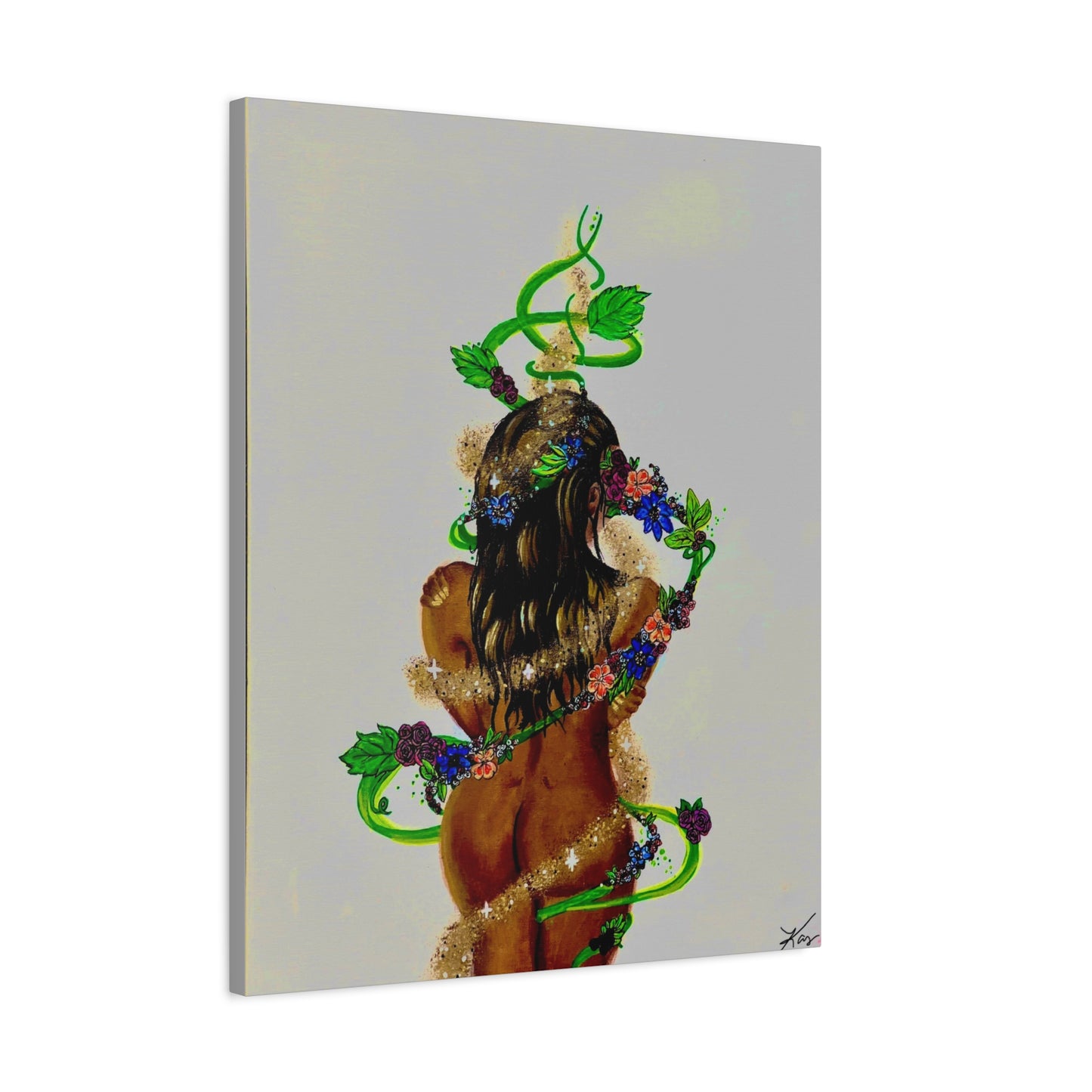 “Embrace” Stretched Canvas Print