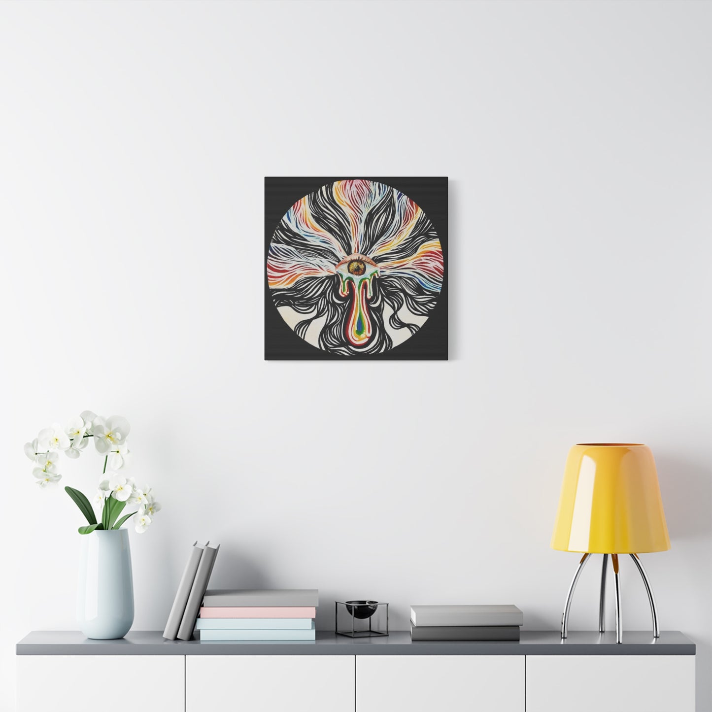 “Shades of Emotion” Stretched Canvas Print