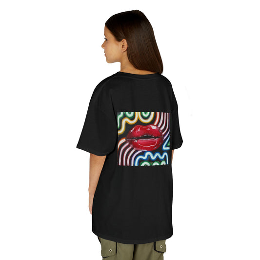 ‘Kiss Under the Neon” Kids T-Shirt