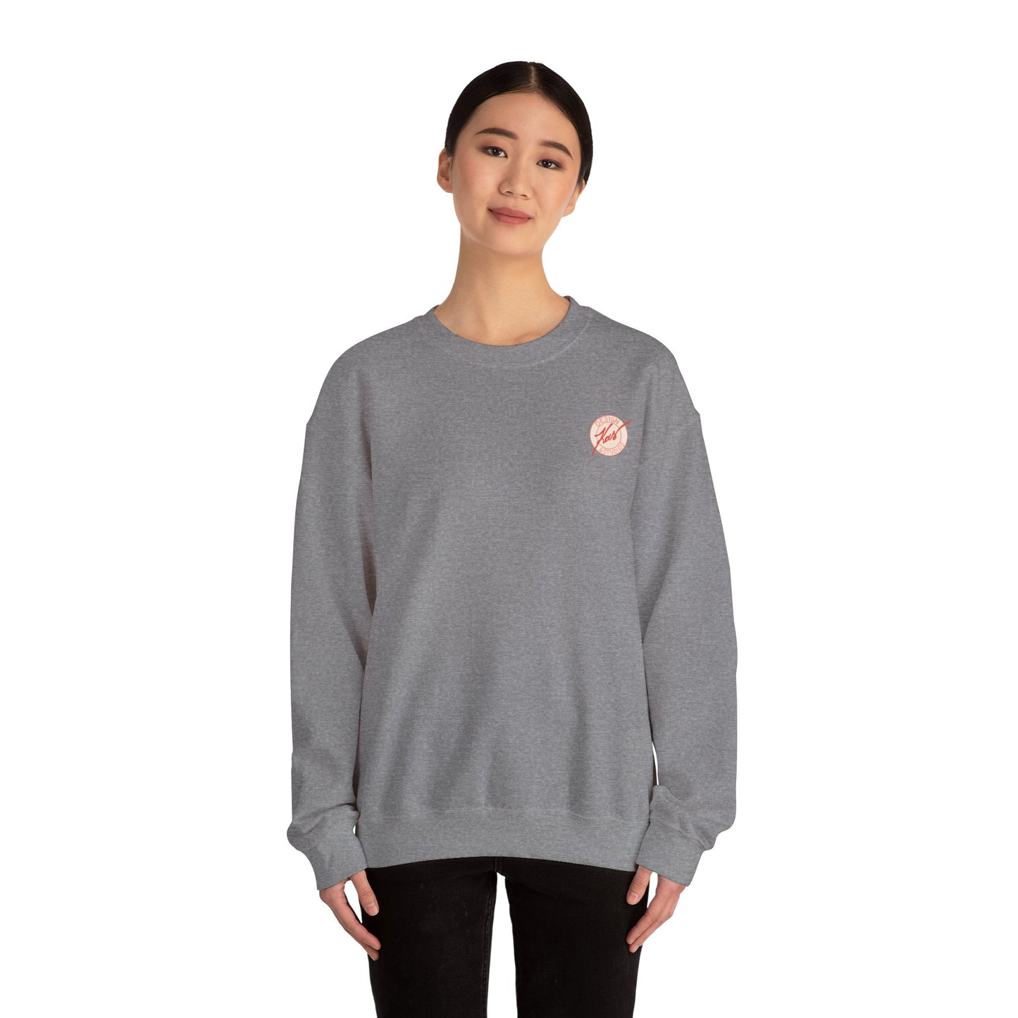 “Near or Far” Unisex Crewneck Sweatshirt