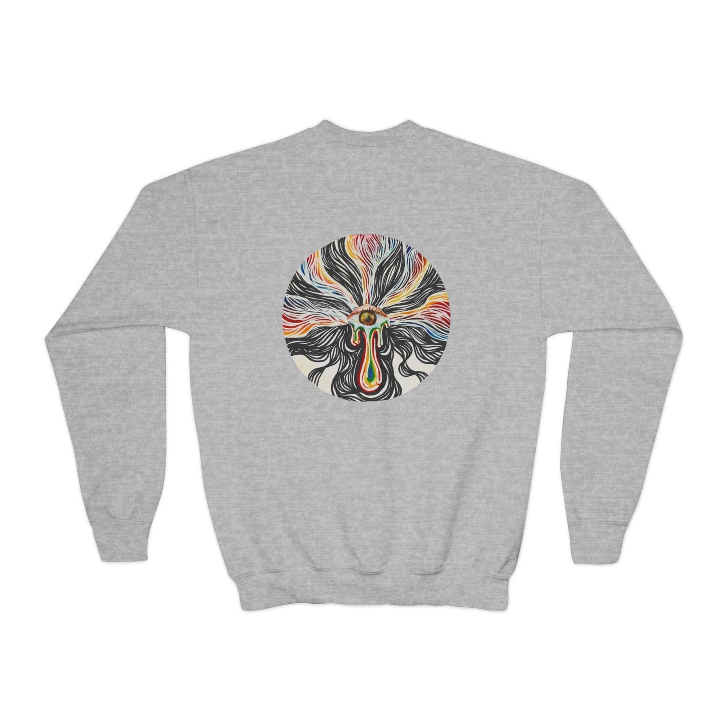 “Shades of Emotion” Kids Crewneck Sweater